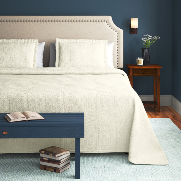 Oversized White King Bedspread Wayfair